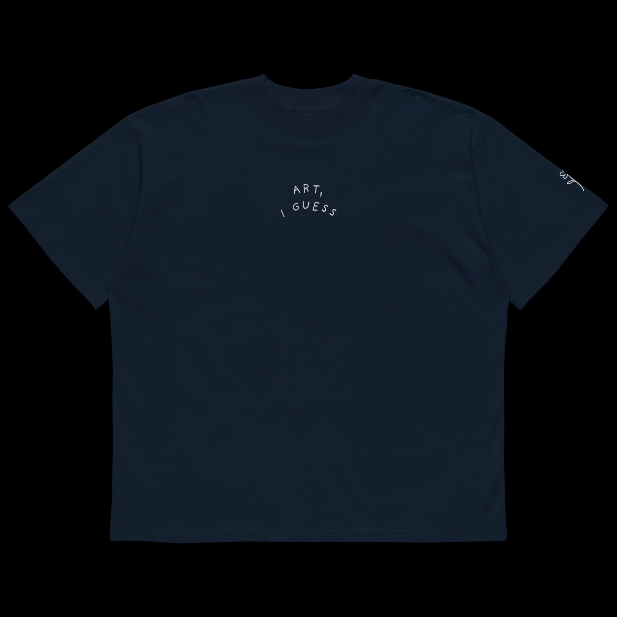 Navy T-Shirt · Art, I Guess